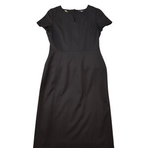 Brooks Brothers Wool Sheath Dress Size 2 Tollegno 1900 Italian Fabric